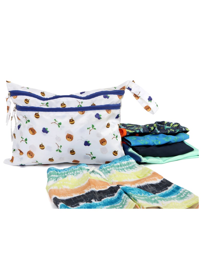 melii Waterproof Wet & Dry Bag With Handle, Bear - Image 3