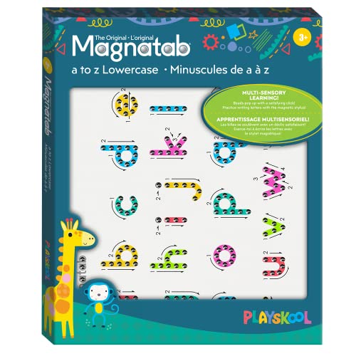 Playskool Magnatab a to z Lowercase Magnetic Board Toy Letter Tracing for Toddlers Learning and Sensory Drawing for Kids Ages 3 and Up - Image 5