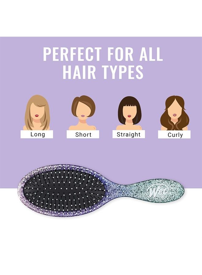 Wet Brush Original Detangler Brush, Shimmering Sky, Dreamy Dawn, All Hair Types, Ultra-Soft IntelliFlex Bristles Glide Through Tangles with Ease, Pain-Free Comb for Men, Women, Boys and Girls - Image 3