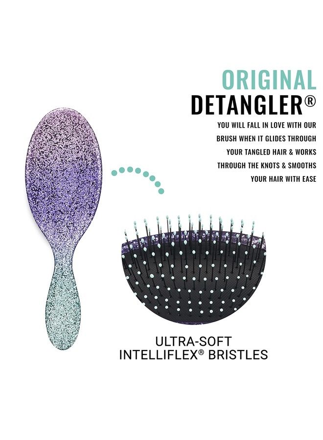 Wet Brush Original Detangler Brush, Shimmering Sky, Dreamy Dawn, All Hair Types, Ultra-Soft IntelliFlex Bristles Glide Through Tangles with Ease, Pain-Free Comb for Men, Women, Boys and Girls - Image 2