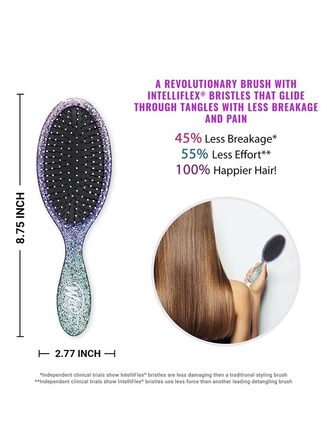 Wet Brush Original Detangler Brush, Shimmering Sky, Dreamy Dawn, All Hair Types, Ultra-Soft IntelliFlex Bristles Glide Through Tangles with Ease, Pain-Free Comb for Men, Women, Boys and Girls - Image 4