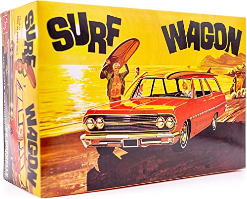 AMT 1965 Chevelle Surf Wagon 125 Scale Model Kit - Image 1