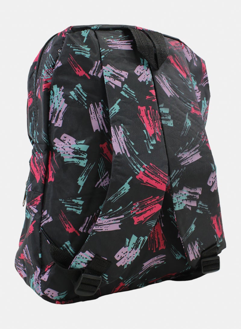 Migo Graffiti Style Backpack 16 Inches – Black - Image 2