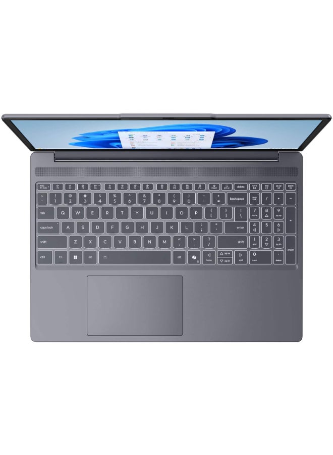 Lenovo IdeaPad Slim 3 15ARP10 Laptop, 15.3" WUXGA IPS 60Hz Touch Display, AMD Ryzen 7 170, 16GB RAM, 512GB SSD, AMD Radeon 680M GPU, English Keyboard , Window 11 | 83K700G8US English Luna Grey - Image 1