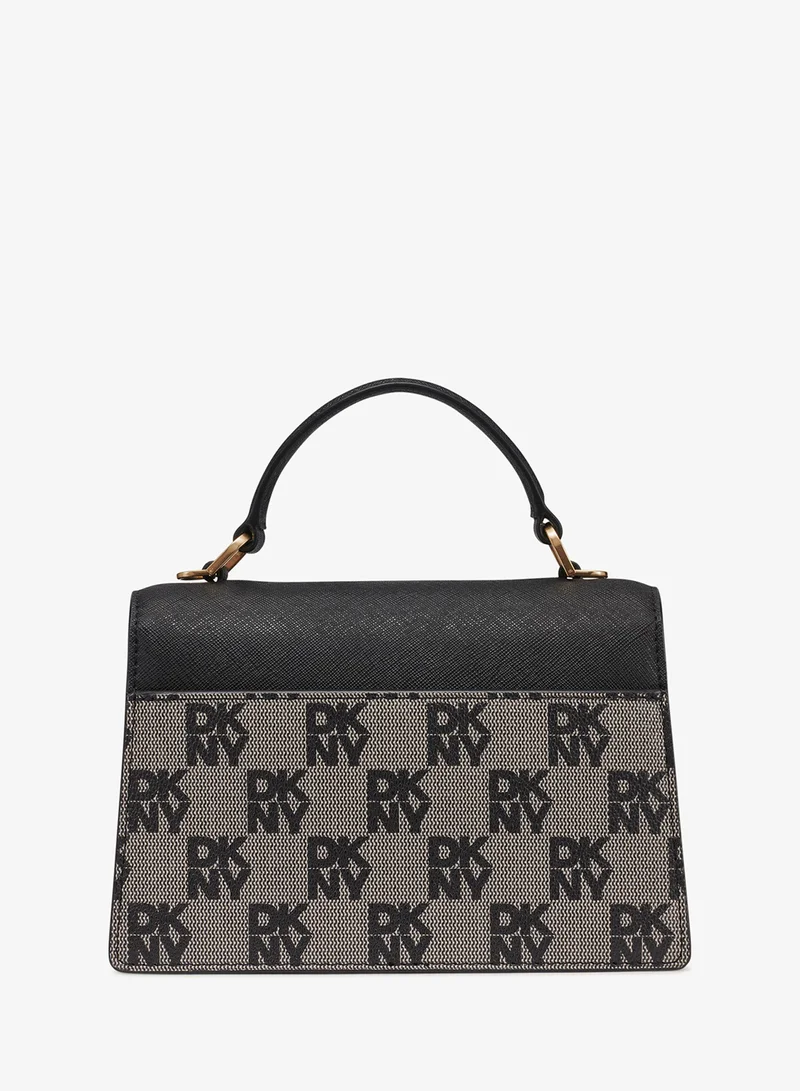 DKNY Marcia Small Logo Top Handle Satchel