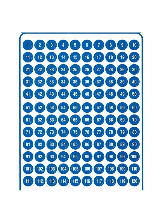 تاج-أه-روم نقاط ملصقات مرقمة ملونة، 960 قطعة - Image 3