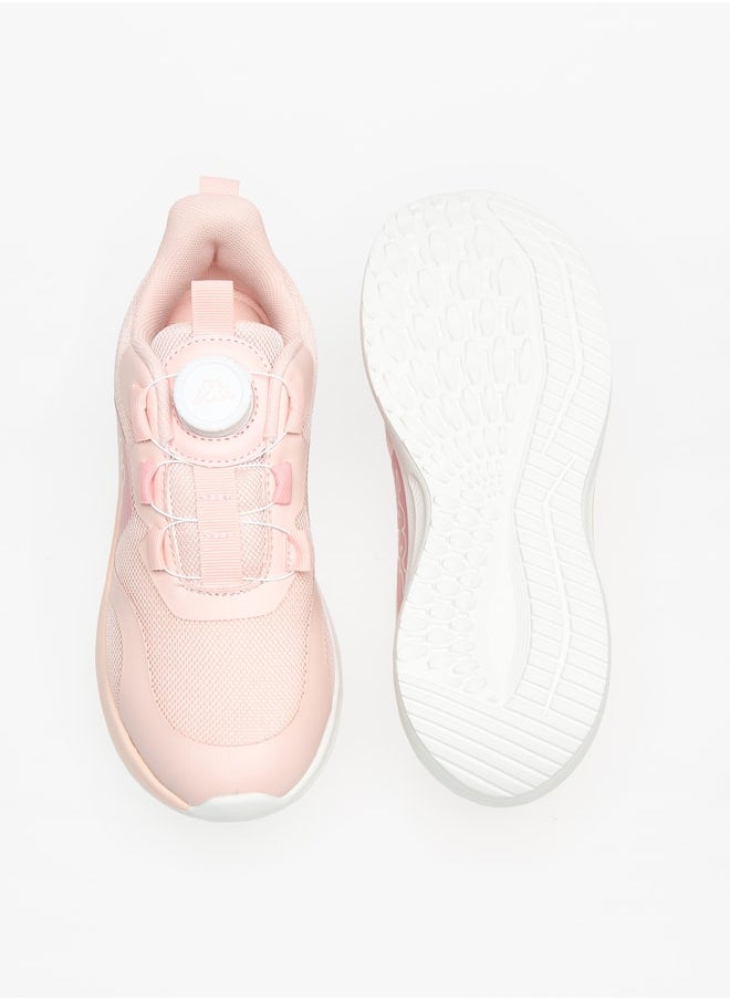 Kappa Girls' Panelled Sports Shoes with Drawstring Closure  - Image 4