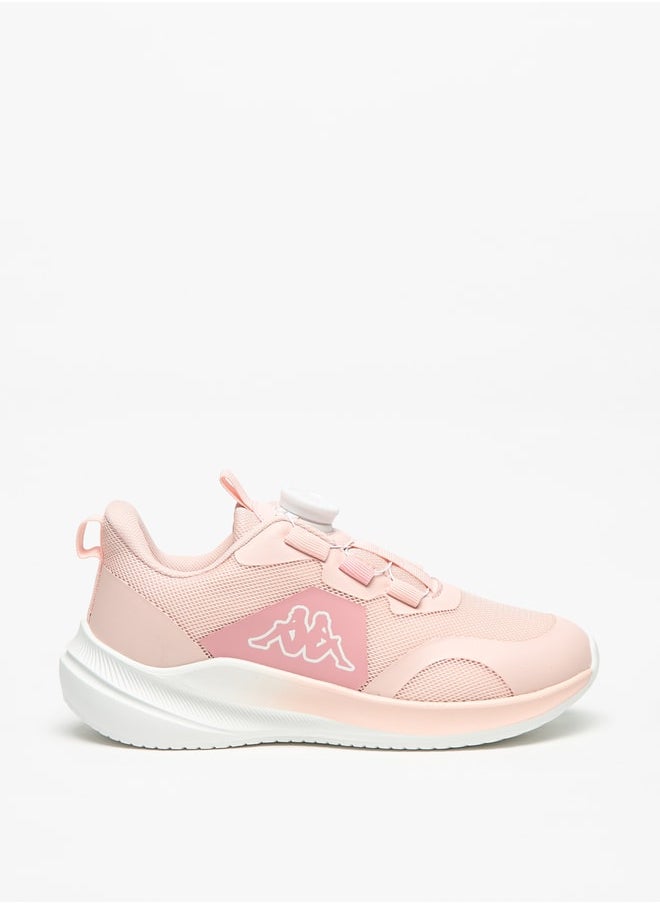 Kappa Girls' Panelled Sports Shoes with Drawstring Closure  - Image 3