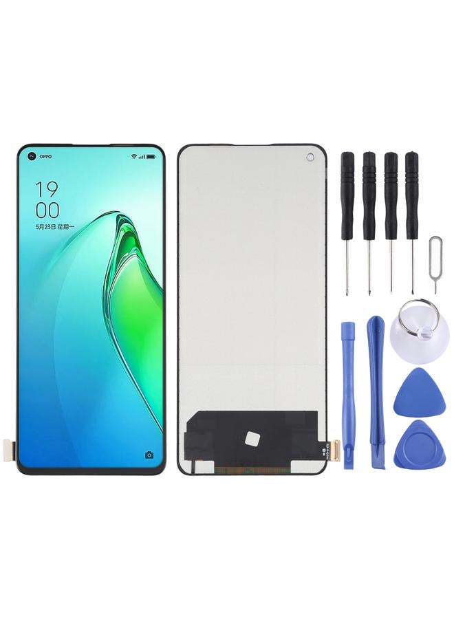 شاشة LCD TFT بديلة ومحول رقمي تجميع كامل لهاتف OPPO Reno8 Pro China/Realme Q5 Pro/Realme GT2/K10 Pro - Image 1