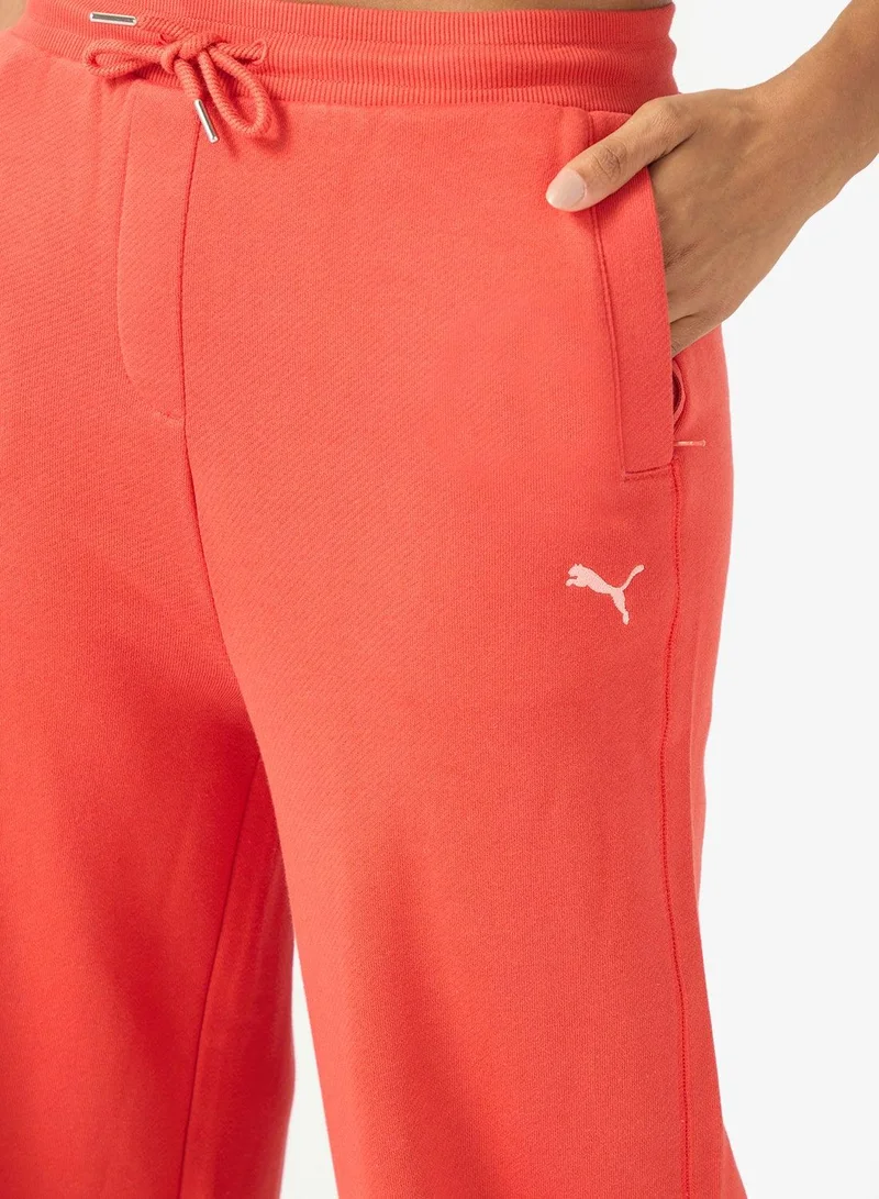PUMA coral Essential Relaxed Sweatpants for Women | Best Price UAE
