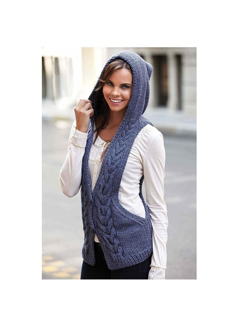 أليز خيوط اليزا ماكس غزل صوف تركي سوبر لانا ماكسي سادة عالية الجودة من القطن والاكريليك للحياكة اليدوية والكروشيه والملابس والسكارفات، 100 غرام ×5 من اليز (بيج ميلانج، 152) - Image 3