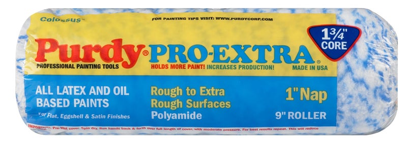 Purdy 140665095 ProExtra Colossus Roller Cover 9 inch x 1 inch nap