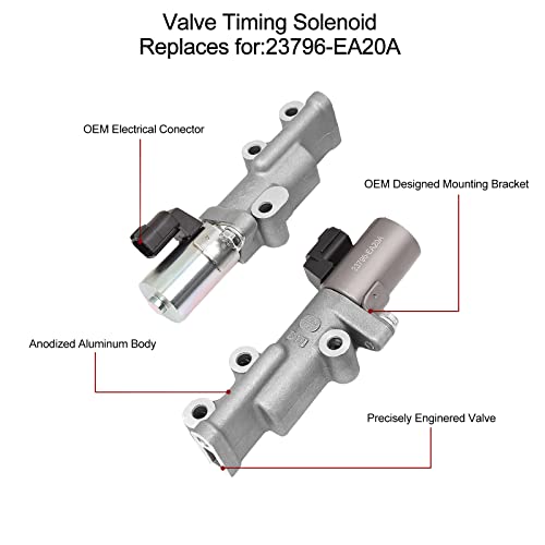 BLPextrm Engine Valve Variable Timing Solenoid Oil Control VVT Left Right Compatible with Nissan Frontier Pathfinder Xterra Quest Maxima Altima Murano 350Z OE# 23796-EA20A 23796EA20B 917-011 917-012 - Image 5