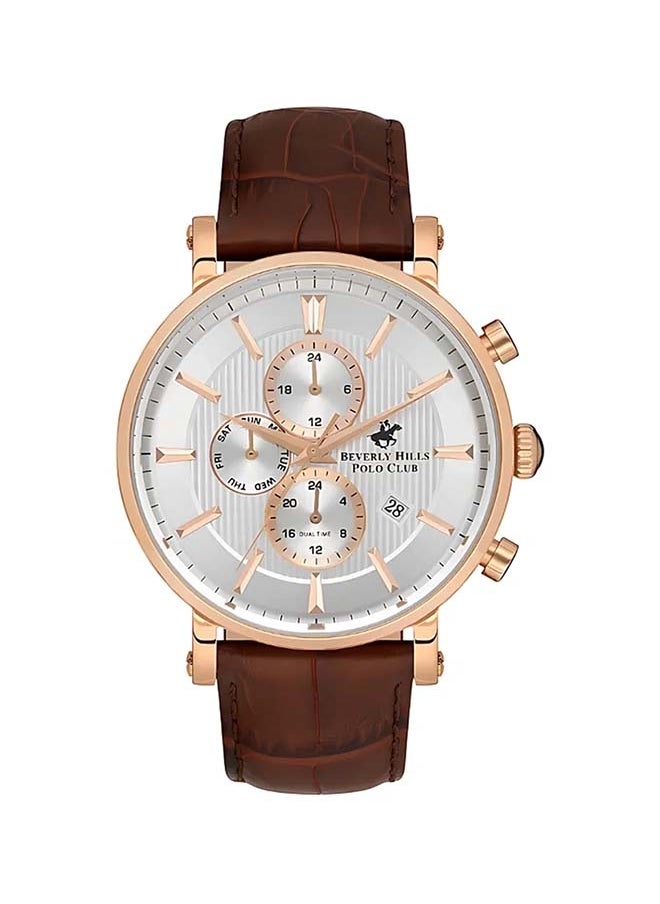 BEVERLY HILLS POLO CLUB - Men's Multi Function White Dial Watch - BP3548X.432 - Image 1