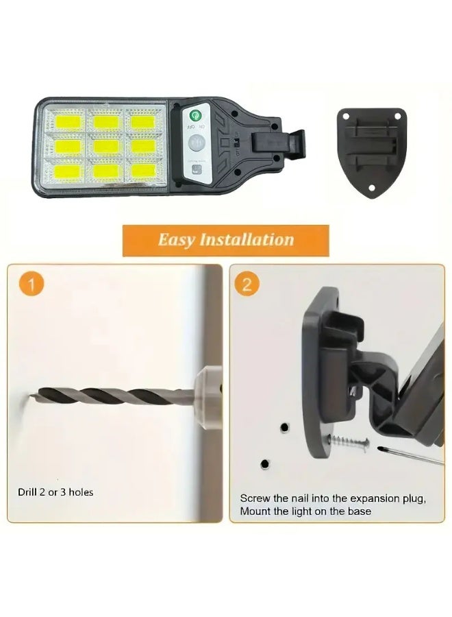 Solar Lights Outdoor Waterproof,  LED Solar Flood Lights Outdoor Motion Sensor with Remote, 3 Modes Solar Lights for Outside Yard, Garden, Path & Parking Lot-1PACK - Image 4