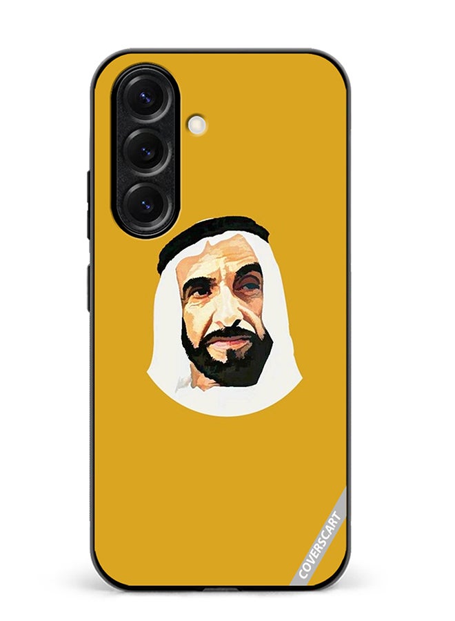 VR CREATIVE Protective Case Cover For Samsung Galaxy A56 Sheikh Zayed Bin Sultan Al Nahyan Design Multicolour