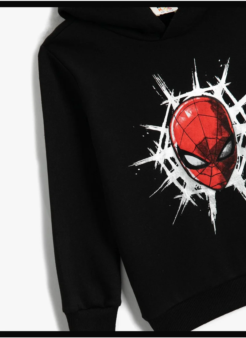 KOTON Superman Printed Hoodie Licensed