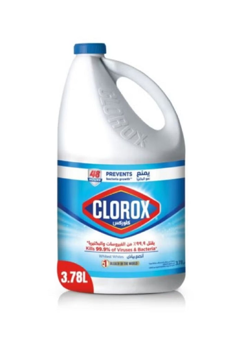 Generic Original Liquid Bleach, Household Cleaner and Disinfectant 3.78 litres 