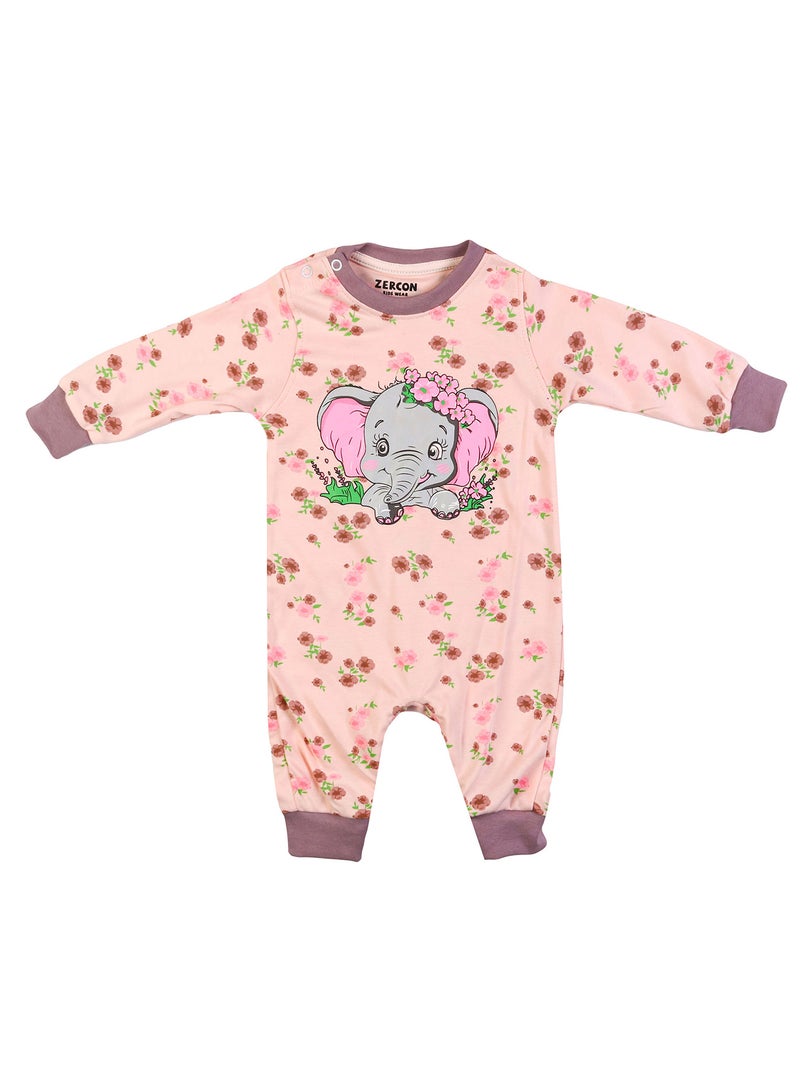 Zercon Spring jumpsuit for Newborn Babies  6237 - Image 1