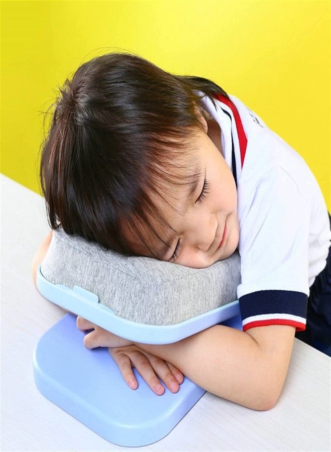 Exxelo Soft Nap Doughnut Pillow | Foldable Kids Head & Desk Pillow | Slow Rebound Comfort for Office, School, Library & Outdoor Use | Portable & Easy to Carry - Image 2