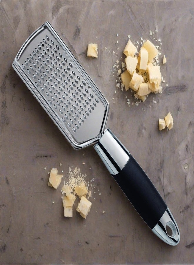 Cuisinox Stainless Steel Cheese Grater with Soft Handle, 9" - Image 2