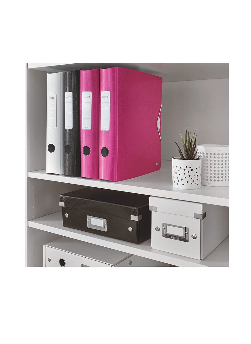 LEITZ - Leitz Wow Pp 180° Active Lever Arch File 65Mm Pink - Image 1