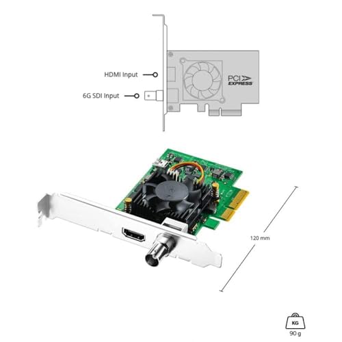 Blackmagic Design DeckLink Mini Monitor 4K PCIe Playback Card, 6G-SDI - Image 3