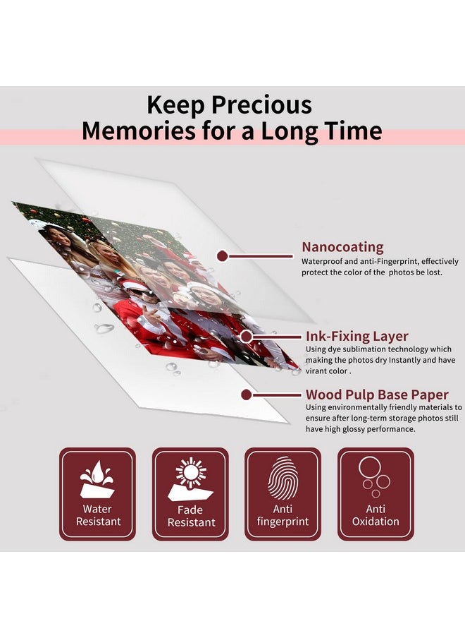 Freshworld Kp-108In Cp1300 Ink And Paper Compatible For Canon Selphy Cp1300 Cp1500 Cp1200 Cp1000 Cp910 Cp900 Cp810 Cp760 Cp770 Cp780, Kp108 3 Color Ink Cartridges And 108 Sheets Glossy 4X6 Photo Paper  - Image 4