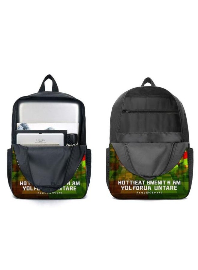 The latest universal cartoon new three-piece schoolbag (for students, teenagers, children) - 406  - Image 4