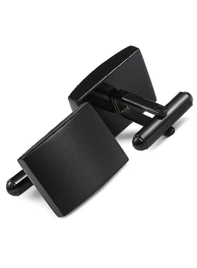 4 Pairs Cufflinks for Men Classic Cuff Links for Tuxedo Shirt Cufflinks Set for Wedding Groom Business Birthday Anniversary Father's Day Gifts - Image 5