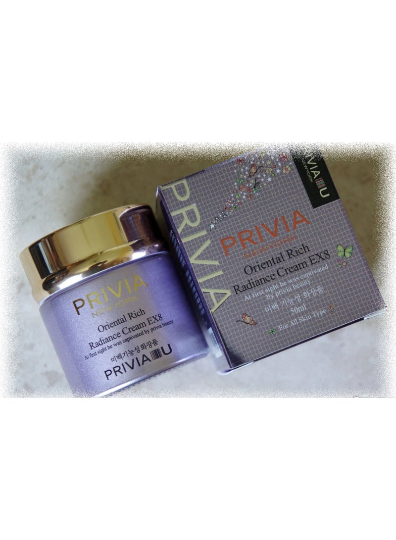 PRIVIA Oriental Rich Radiance Cream EX8 - Image 1