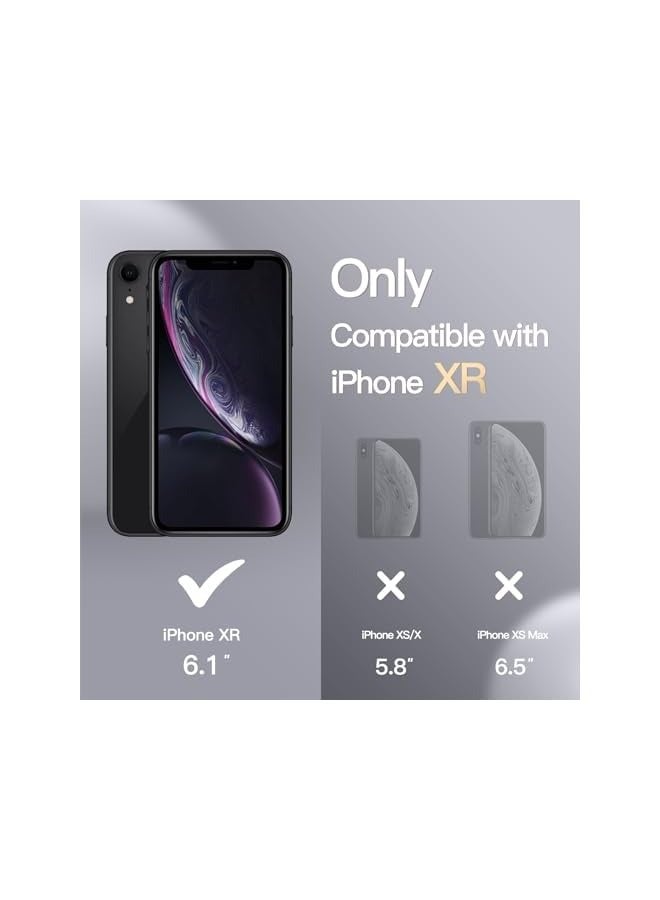 Jetech Silicone Case for iPhone XR, 6.1-Inch, Silky-soft touch Full-Body Protective Case, Shockproof cover with Microfiber Lining (Black) - Image 2