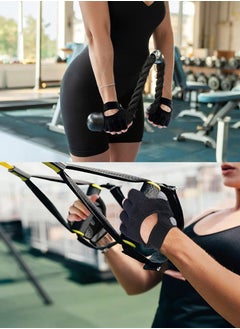 Generic Fitness Gloves Half Finger Men And Women Breathable Mesh Gym Sports Yoga Anti-slip Riding Sports Gloves  - Image 5
