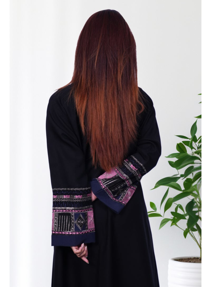 فاشون لاين عباية تراثية أنيقة مع لمسات مطرزة - Image 3