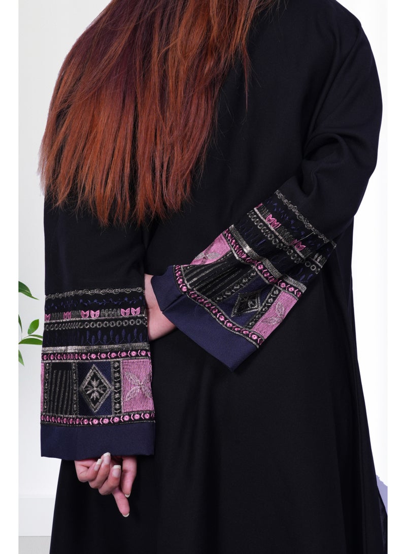 فاشون لاين عباية تراثية أنيقة مع لمسات مطرزة - Image 5