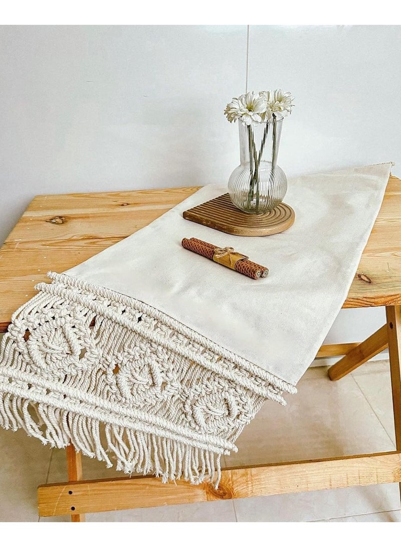 انتيكيانو مفرش طاولة مكرمية - Image 3