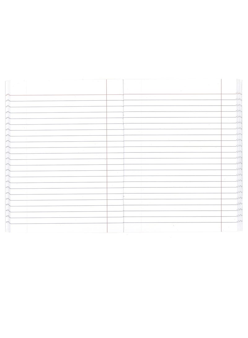 Sadaf A5 Size Single Line Exercise Notebook With Right Margin 200 Pages Assorted Covers - Image 2