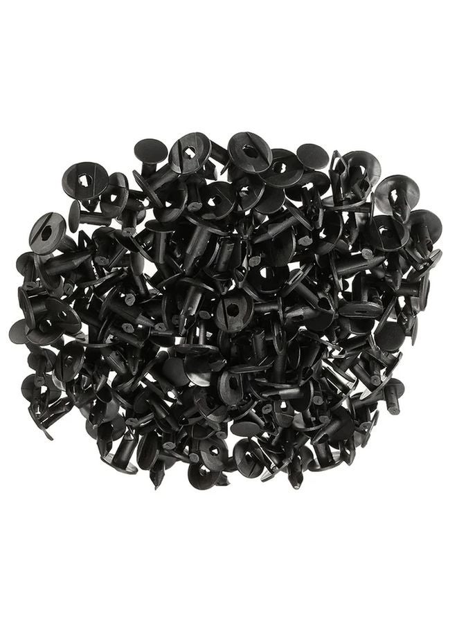 140 قطعة من كلبات المسامير البلاستيكية على شكل شجرة لصدادات السيارات والألواح الداخلية - Image 1