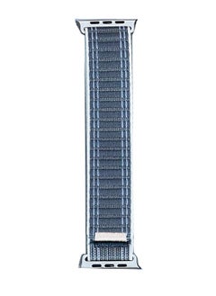 Lacoz Lacoz Fabric Sports Loop Smart Watch Straps Compatible with 49mm 45mm 44mm 42mm Smart Watches Grey  - Image 1