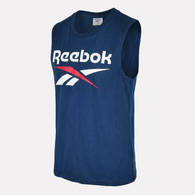 ريبوك Identity 2-Color Logo Tank Top