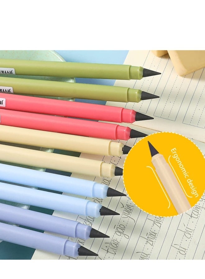 Generic 10 Pcs Eternal Pencils Inkless Pen With 10PCS Replaceable Refills Technology Unlimited Writing Magic Pencil For School Office Professional Use - Image 5