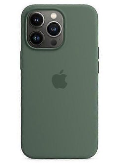 Silicone Apple iPhone 13 Pro Silicone Case with MagSafe - Eucalyptus  - Image 1