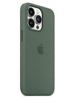 Silicone Apple iPhone 13 Pro Silicone Case with MagSafe - Eucalyptus  - Image 2