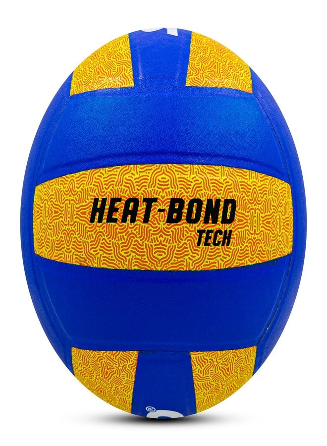 Synco Tejas Volleyball | Pro Club Match Volleyball | Soft Touch PU Pasted 18 Panel Ball | Water Resistant, Anti-Slip, Durable Build | Indoor & Outdoor Play | Tournament Grade | Size- 4 - Image 2