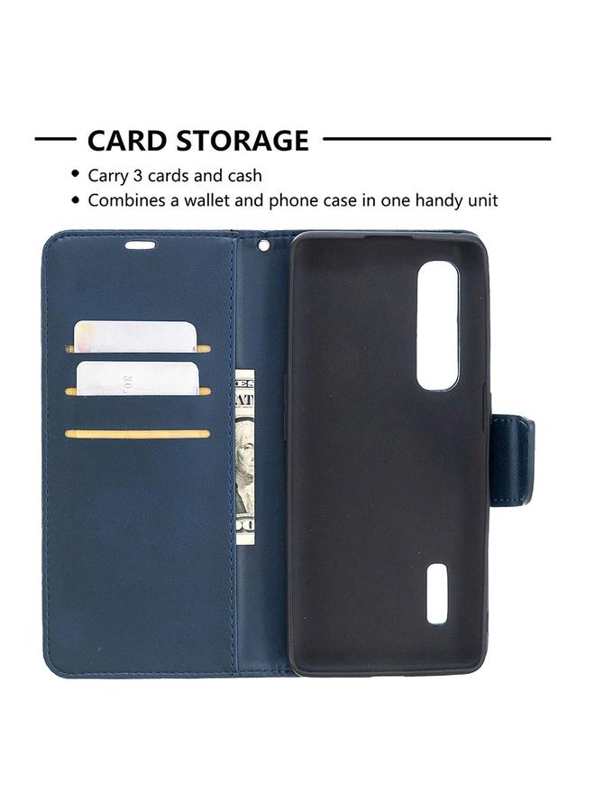 S-TOP Case For OPPO Find X2 Pro Retro Lambskin Texture Pure Color Horizontal Flip PU Leather Case, with Holder & Card Slots & Wallet & Lanyard - Image 5