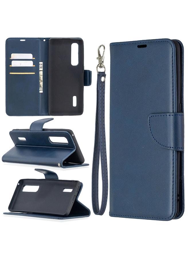 S-TOP Case For OPPO Find X2 Pro Retro Lambskin Texture Pure Color Horizontal Flip PU Leather Case, with Holder & Card Slots & Wallet & Lanyard - Image 1