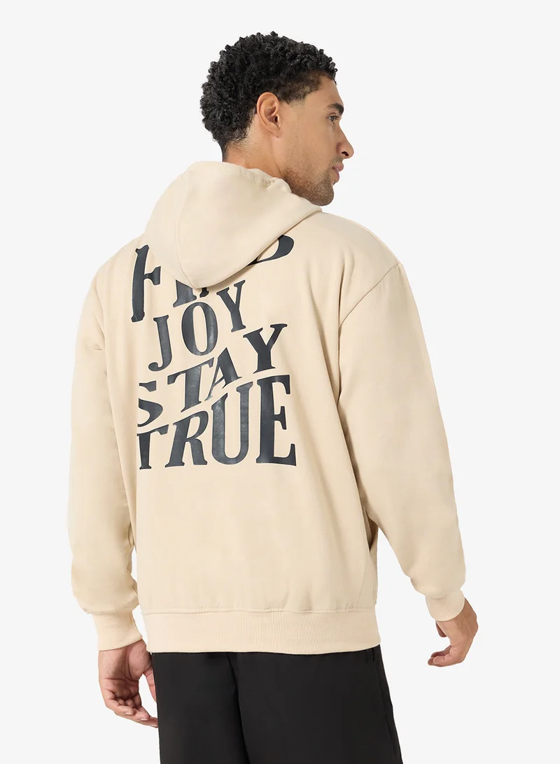 Seventy Five  Graphic Pullover Hoodie for Men | Best Price UAE
