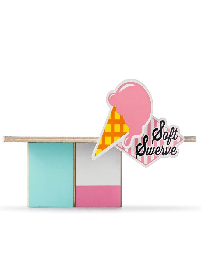 CANDYCAR® Wooden Diecast Collection - Ice Cream Shack, Premium Handcrafted Beech Wood Toy - Image 1