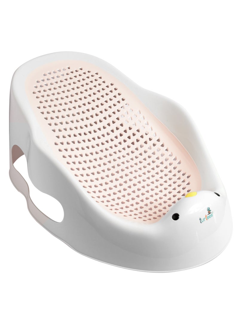 Turtees® Portable Baby Bather,Jelly Bath Support Silicone Mesh Bathtub for Infants - Image 1