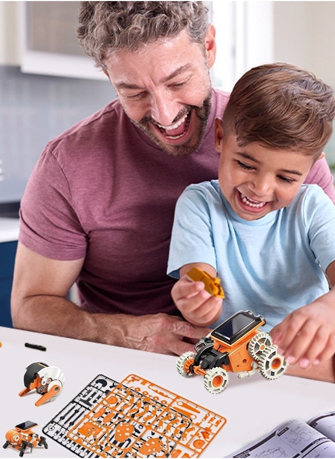مخطط إير - ERTYU Solar Robot Toy Kit للأطفال ، 7 في 1 STEM Robot Toys Building Kits ، مجموعة تجربة العلوم التعليمية مدعومة بالطاقة الشمسية ، DIY لعبة تعليمية لـ 8 9 10 سنوات من العمر - Image 1